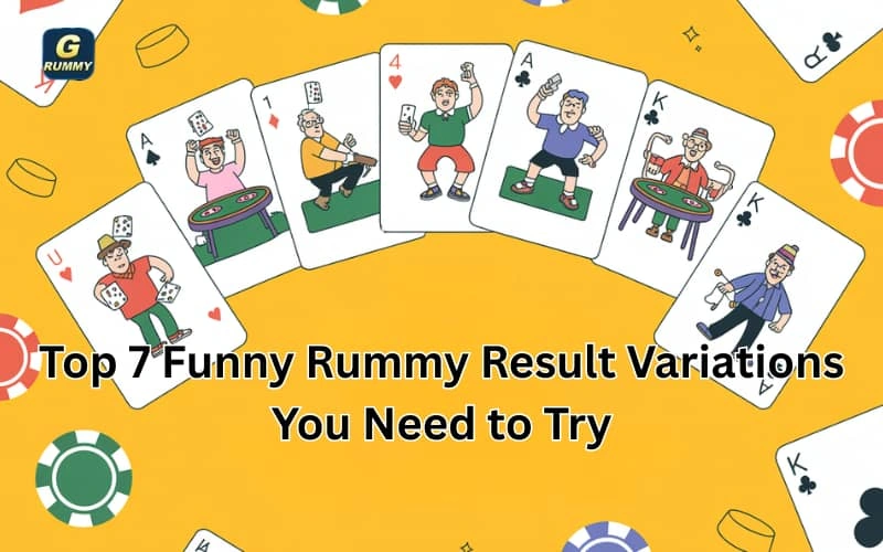 funny rummy result